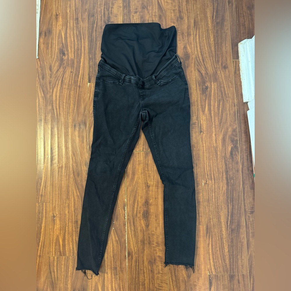 Abercrombie & Fitch Black Maternity Jeggings